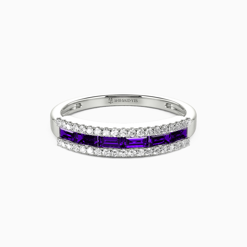 "The Best Memories" Stackable Wedding Ring