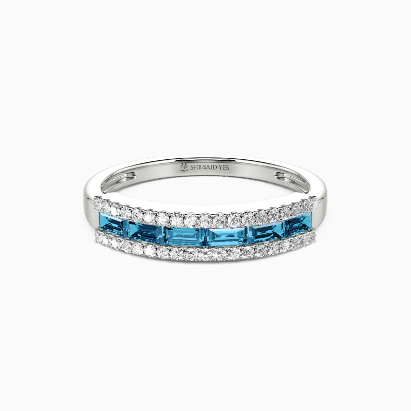 "The Best Memories" Stackable Wedding Ring