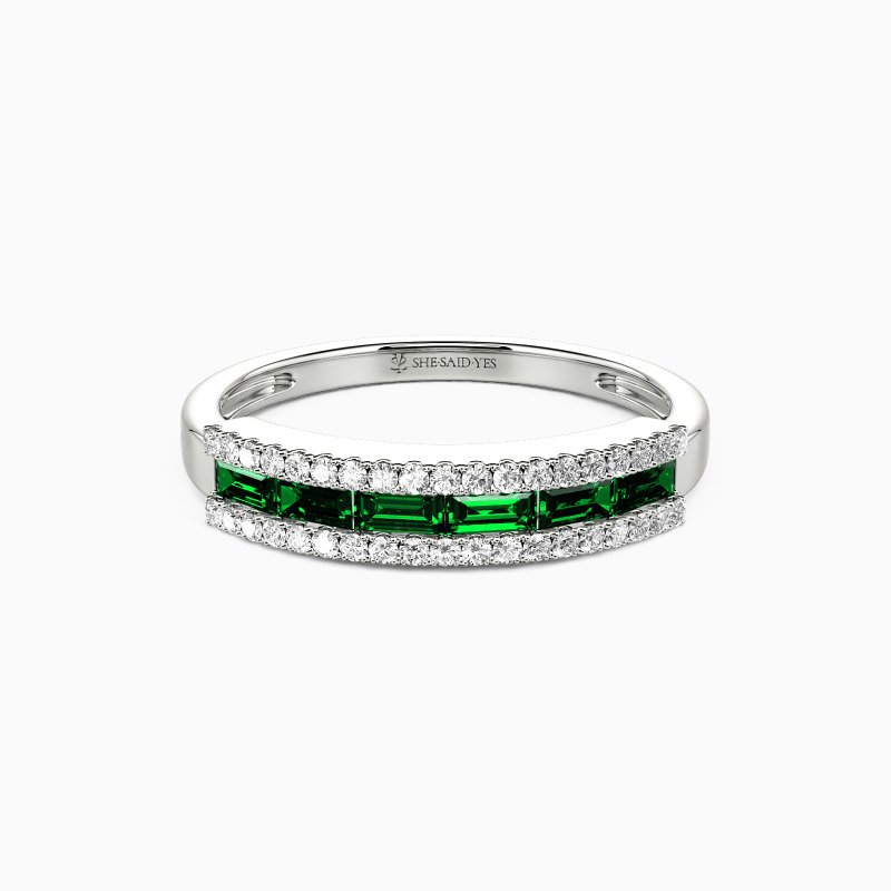 "The Best Memories" Stackable Wedding Ring