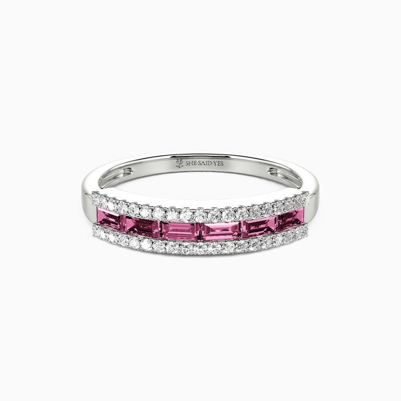 "The Best Memories" Stackable Wedding Ring