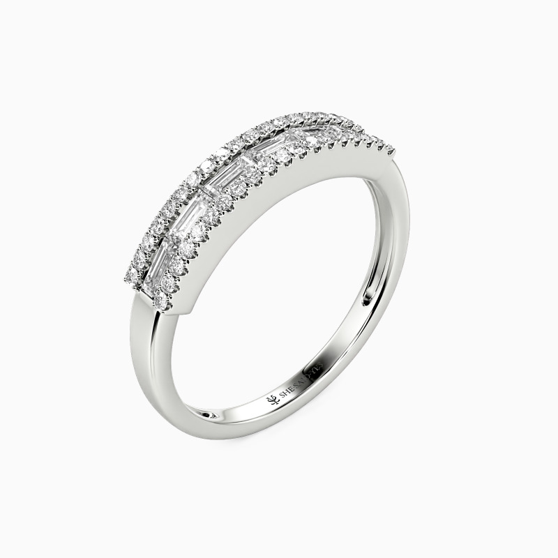 "The Best Memories" Stackable Wedding Ring