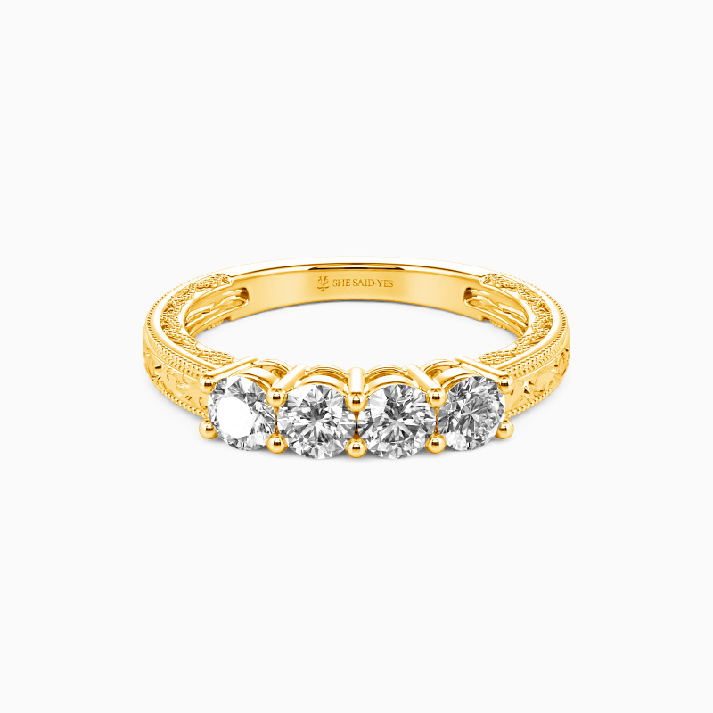 "Never Apart" Classic Wedding Ring