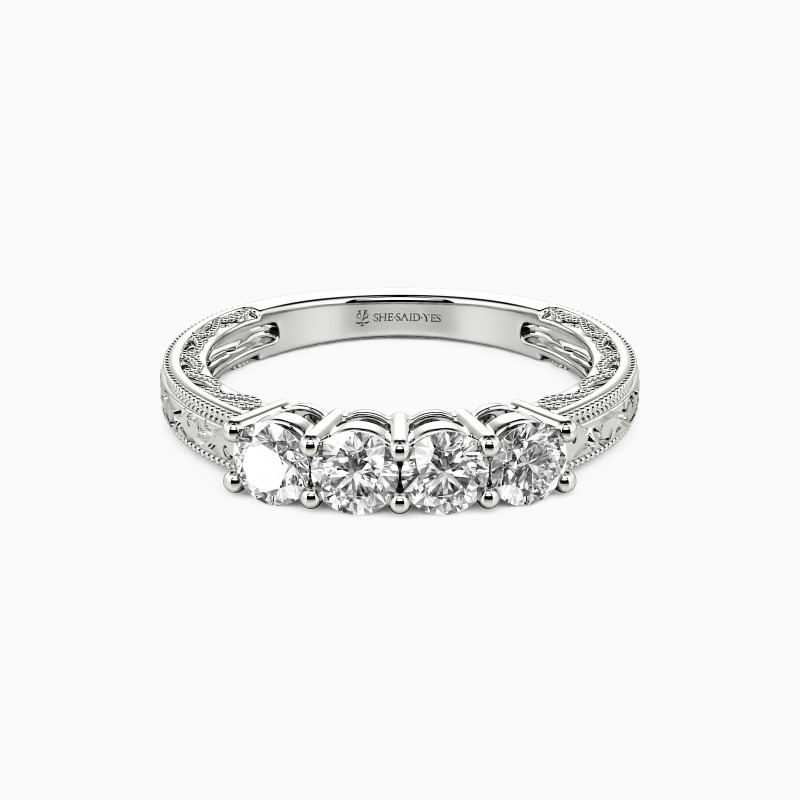 "Never Apart" Classic Wedding Ring