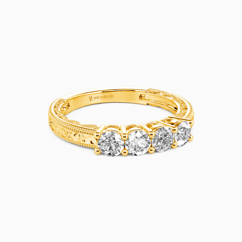 "Never Apart" Classic Wedding Ring