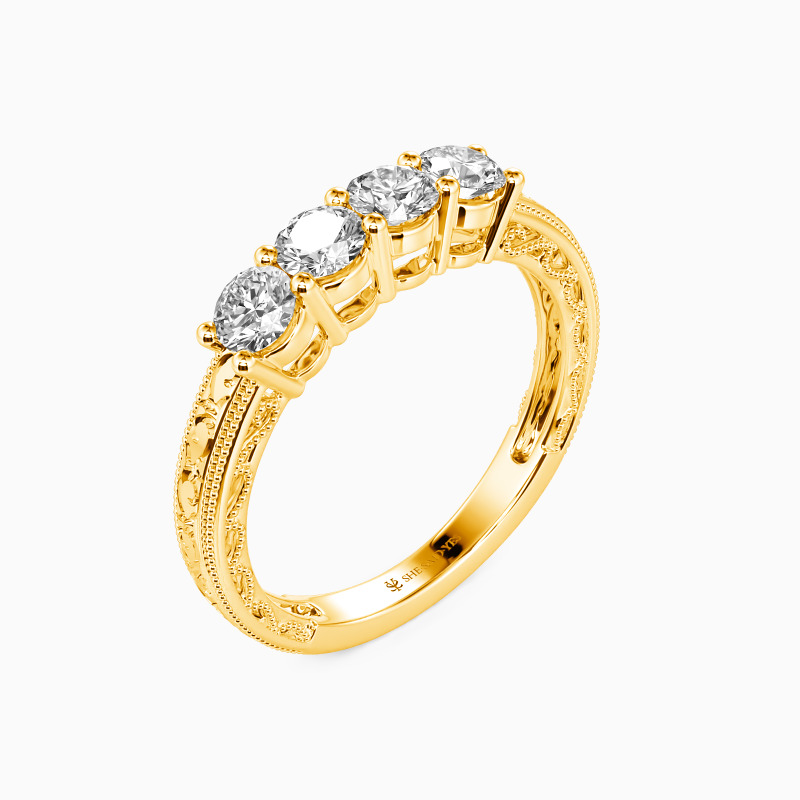 "Never Apart" Classic Wedding Ring