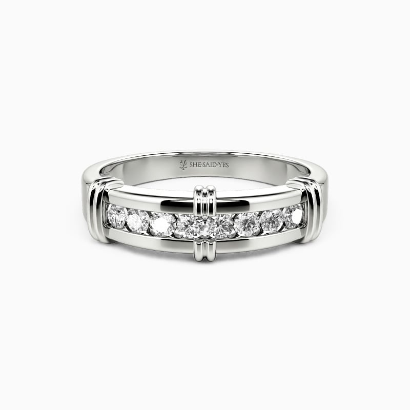"Everything About Love" Classic Wedding Ring