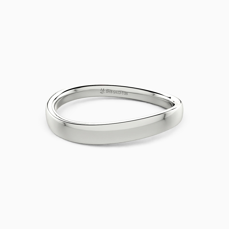 "My Flowing Love" Classic Wedding Ring