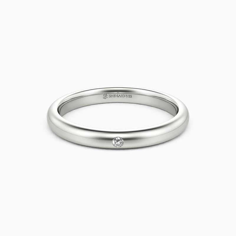 "Forever The Name" Classic Wedding Ring