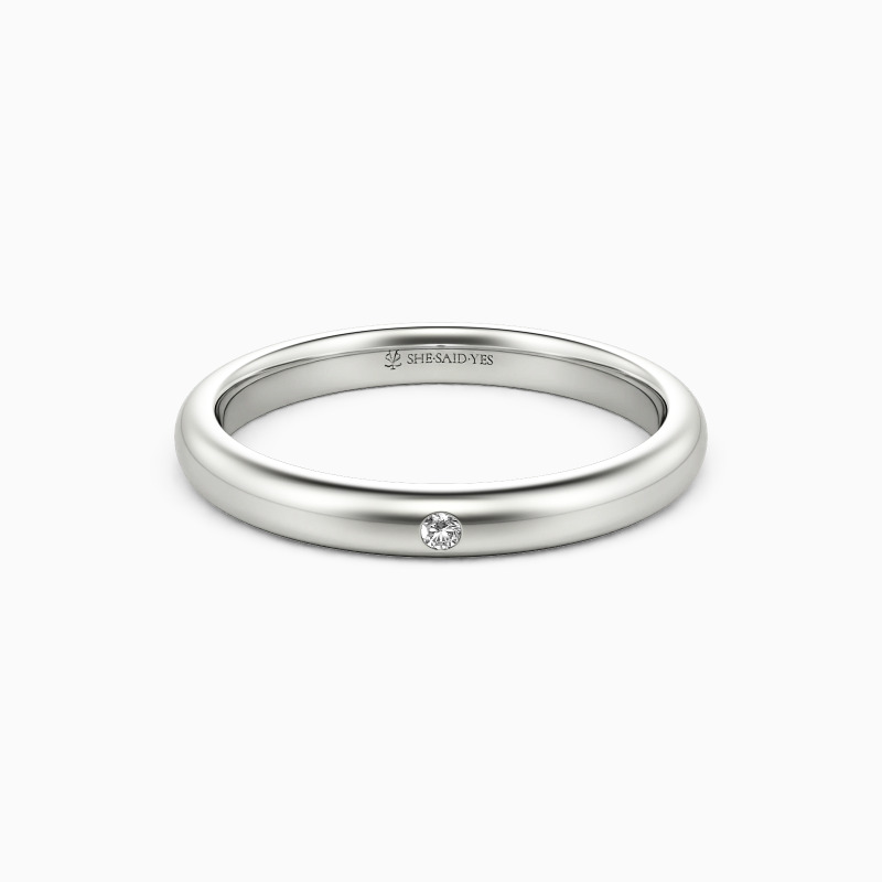 "Forever the Name" Classic Wedding Ring