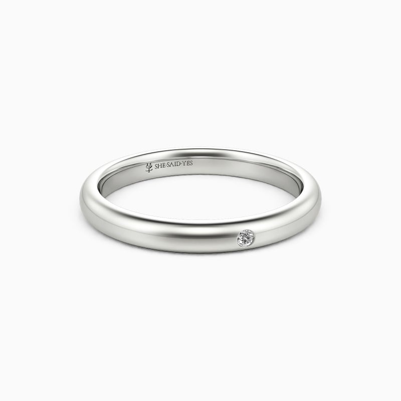 "Forever The Name" Classic Wedding Ring