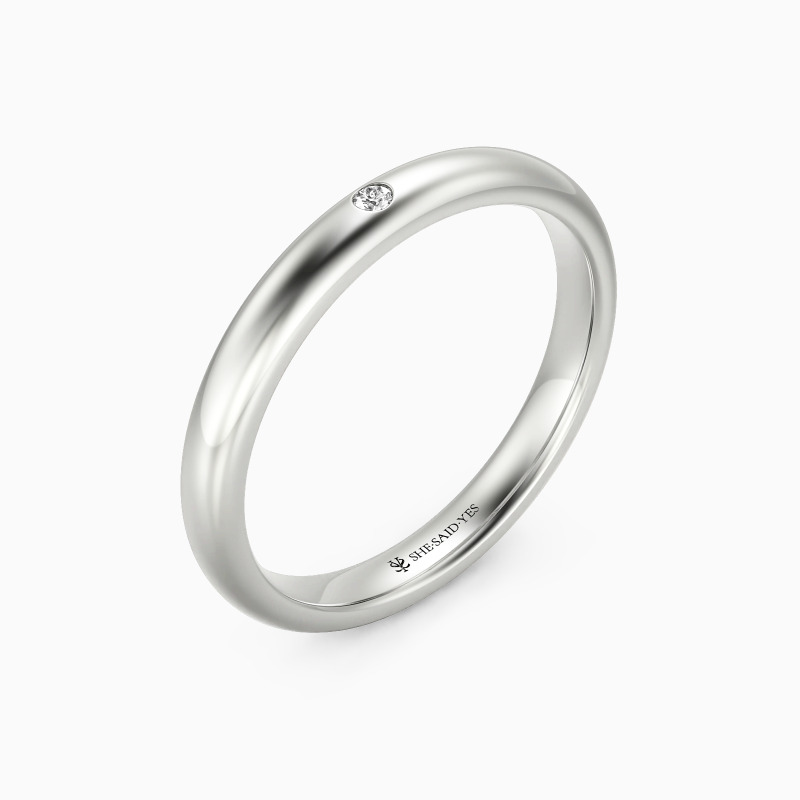 "Forever The Name" Classic Wedding Ring