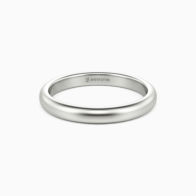 "Unfading Passion" Classic Wedding Ring
