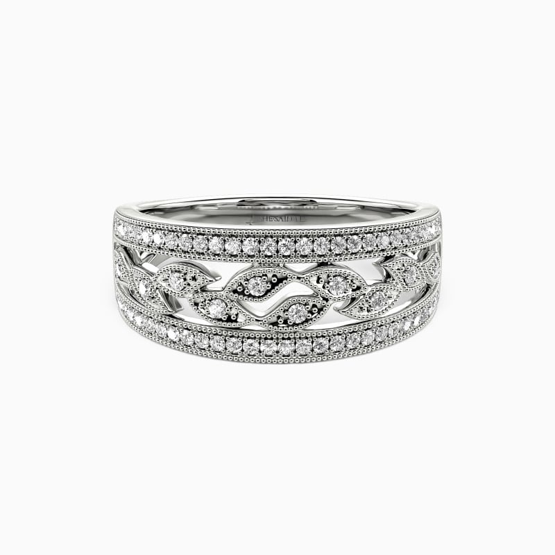 "Evergreen Love" Classic Wedding Ring