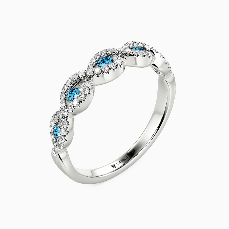 "Silent In Love" Classic Wedding Ring