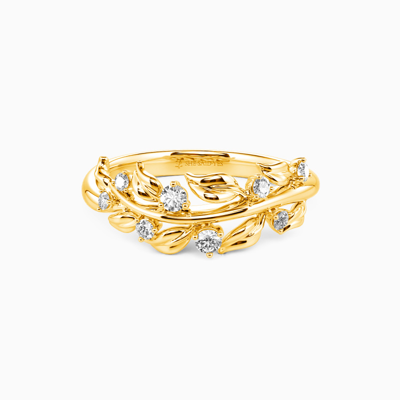 "The Course of Love" Classic Wedding Ring