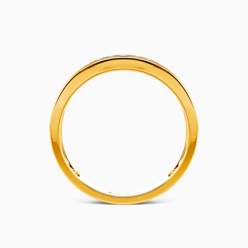 "Cherish Life" Classic Wedding Ring