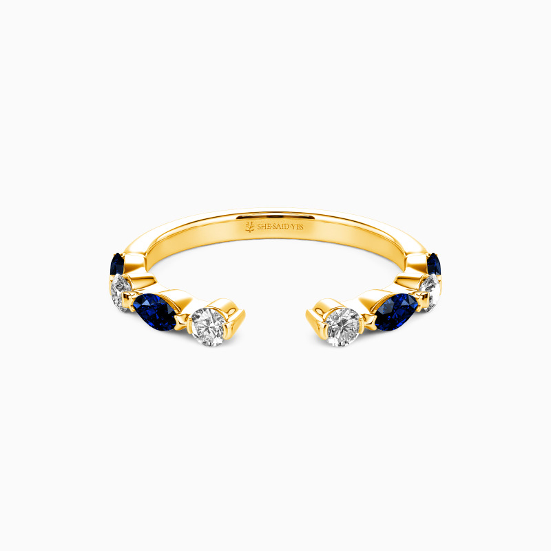 "Timeless Unity" Open Wedding Ring
