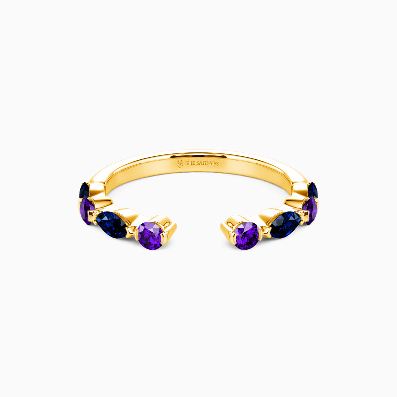 "Timeless Unity" Open Wedding Ring