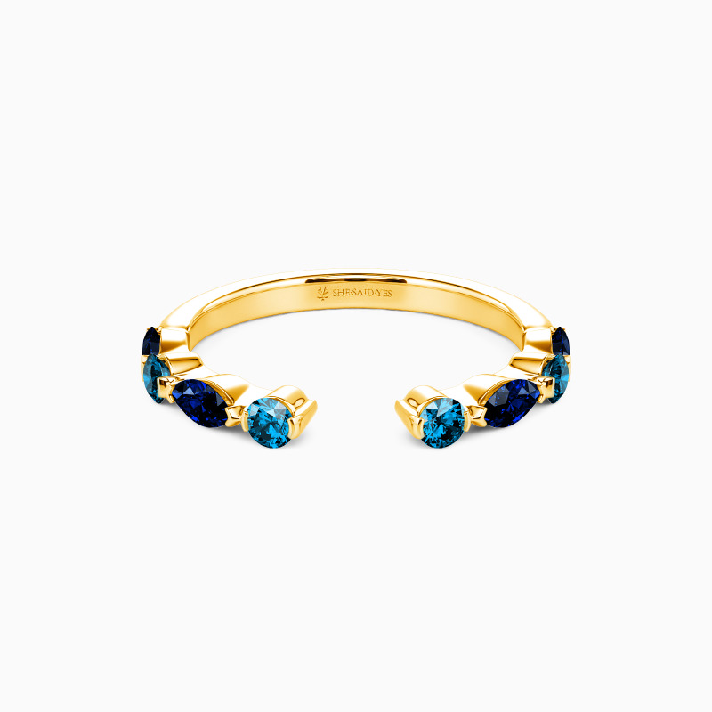 "Timeless Unity" Open Wedding Ring