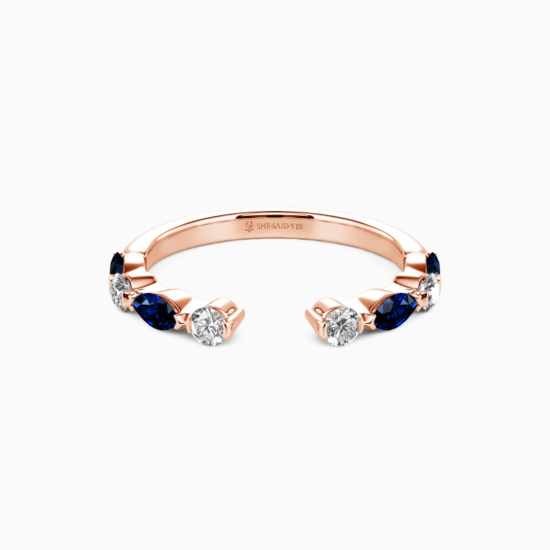 "Timeless Unity" Open Wedding Ring