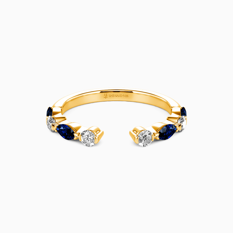 "Timeless Unity" Open Wedding Ring