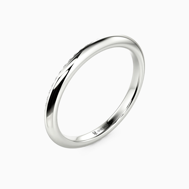 "Angel's Vow" Classic Wedding Ring
