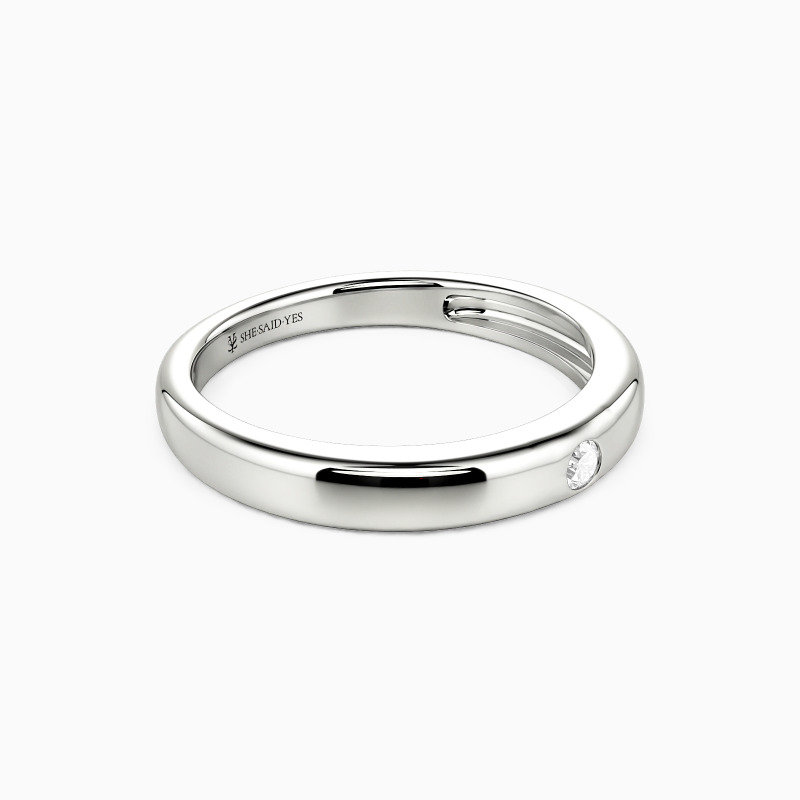 "Road to Forever" Classic Wedding Band