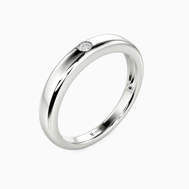 "Road to Forever" Classic Wedding Band