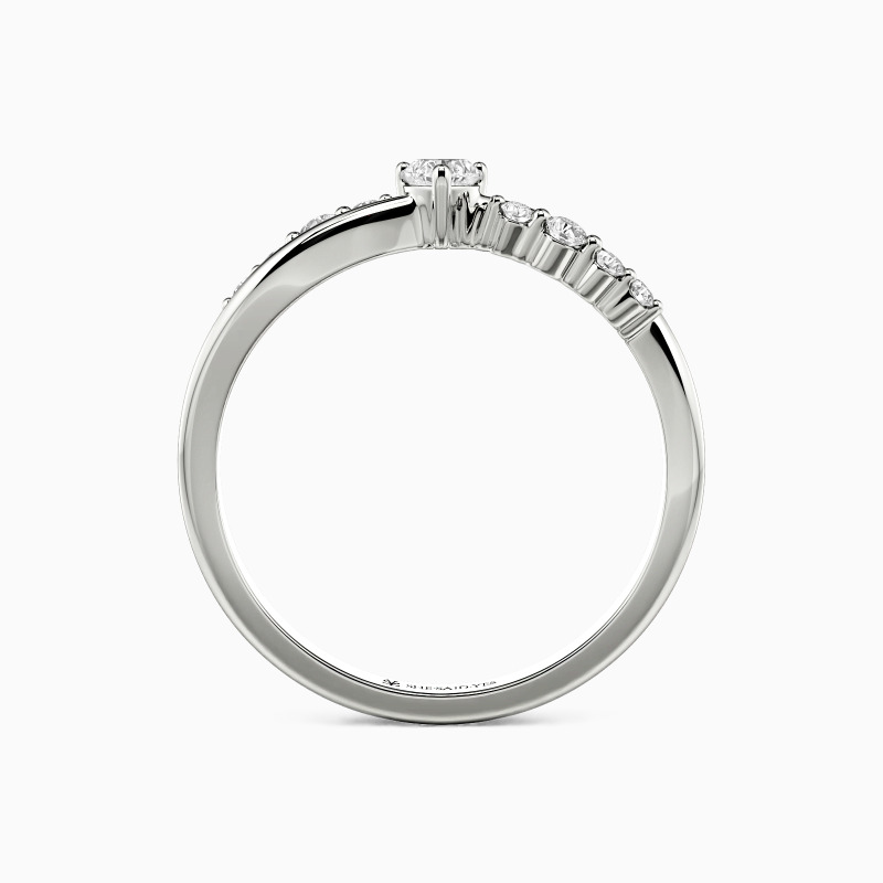 "The Heart's Path" Classic Wedding Band