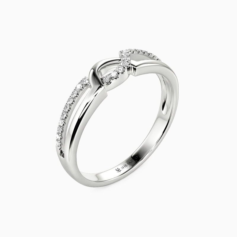 "We Are Forever Intertwined" Classic Wedding Ring
