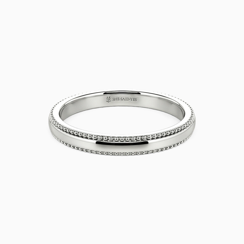 "All Our Yesterdays Forward" Classic Wedding Band