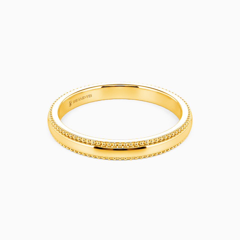 "All Our Yesterdays Forward" Classic Wedding Band
