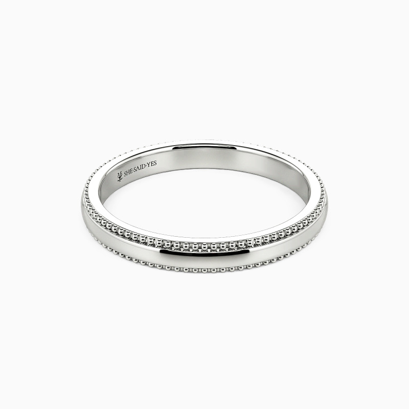 "All Our Yesterdays Forward" Classic Wedding Band