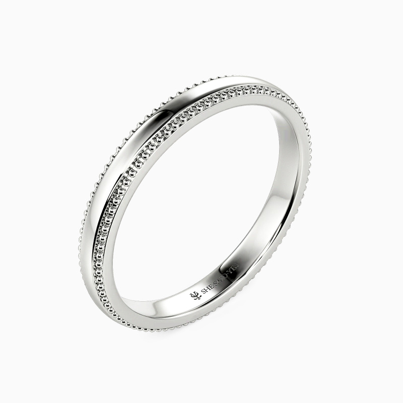"All Our Yesterdays Forward" Classic Wedding Band