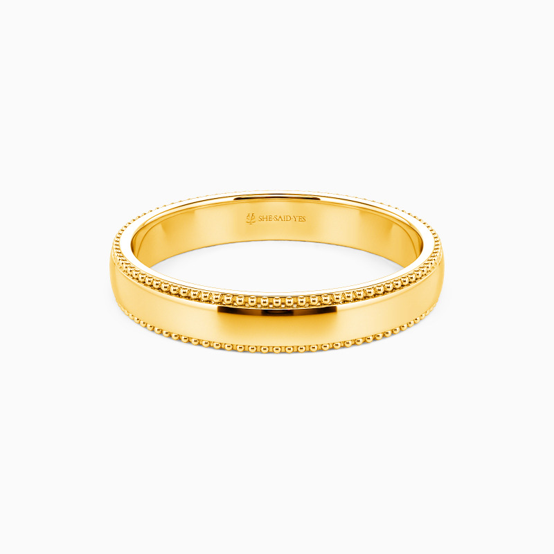 "All Our Yesterdays Forward" Men's Wedding Ring