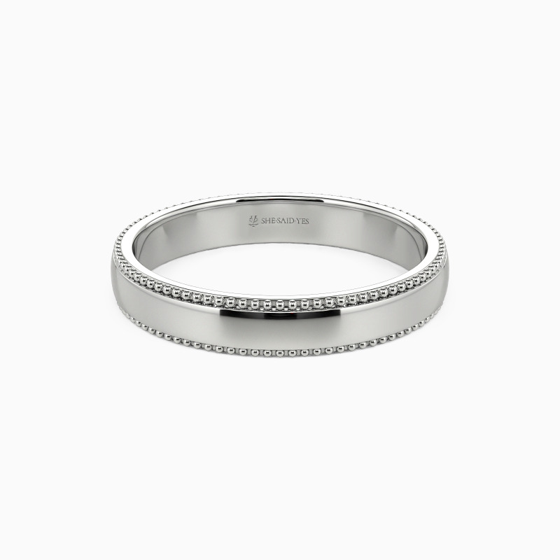 "All Our Yesterdays Forward" Men's Wedding Ring