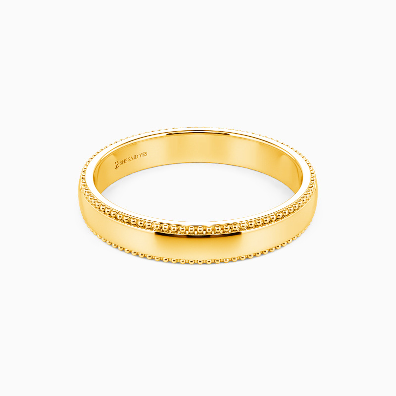 "All Our Yesterdays Forward" Men's Wedding Ring