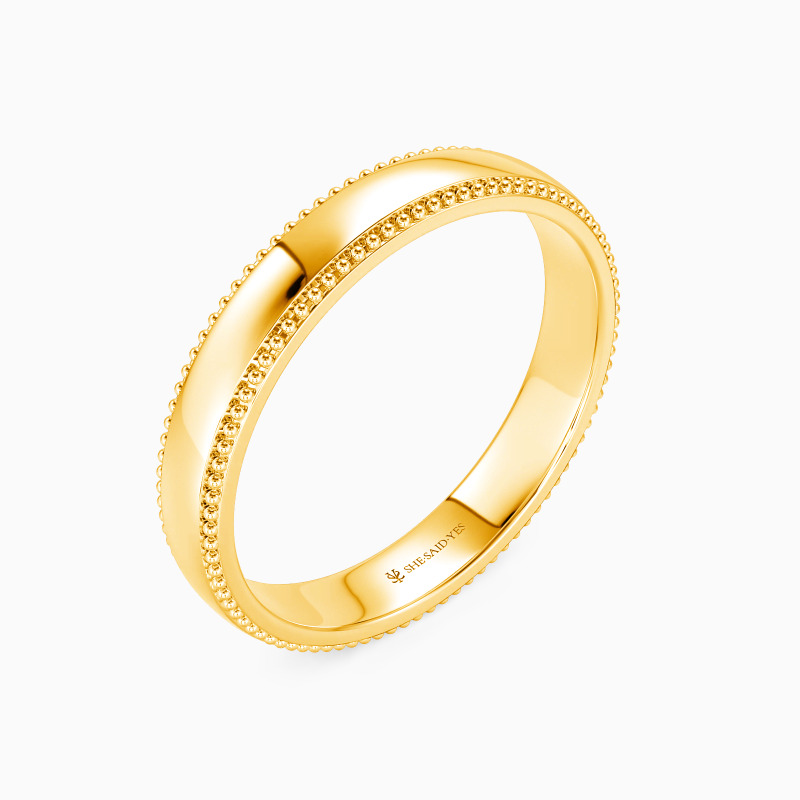 "All Our Yesterdays Forward" Men's Wedding Ring