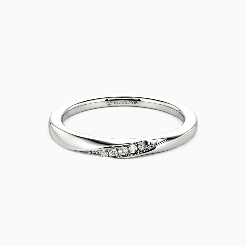 「時が止まった日」クラシック エングレーブ 結婚指輪 1.9mm幅