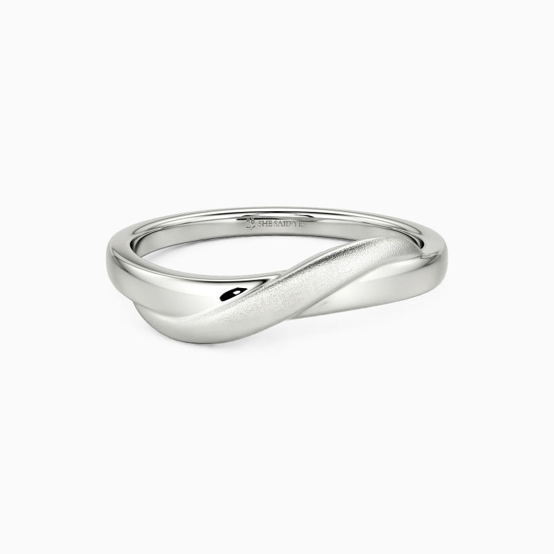 "Infinite Minutes" Men's Wedding Ring