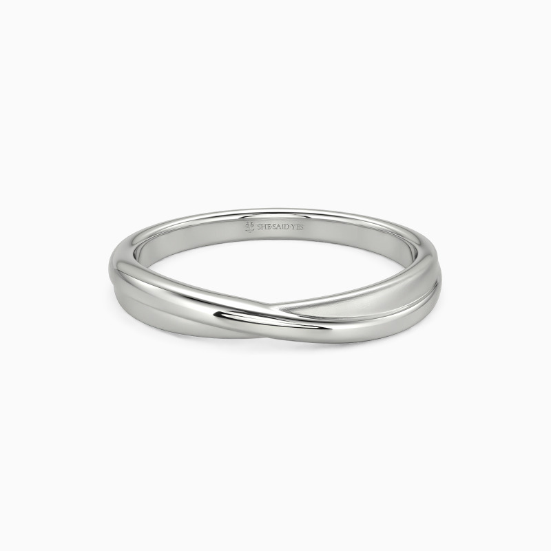 「これまでのすべての日々へ」結婚指輪 クロスデザイン K18