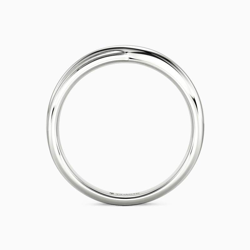 "To All the Yesterdays Ahead" Men's Wedding Ring