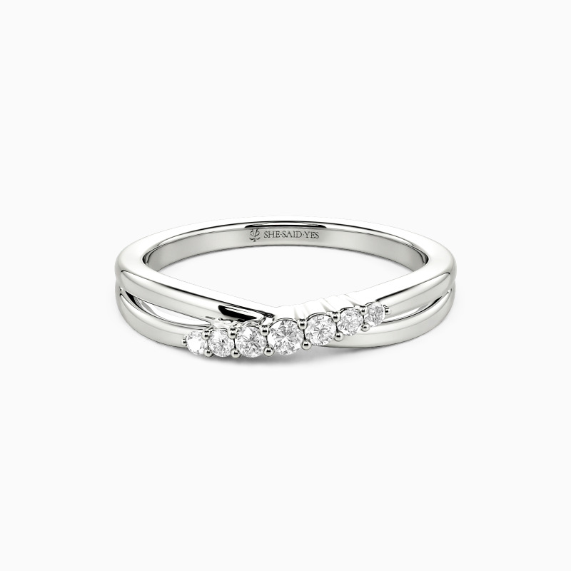 "Every Step with You" Classic Wedding Band