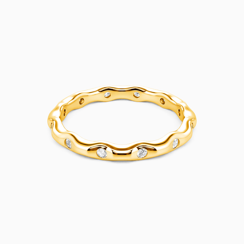"Timeless Tides" Classic Wedding Band