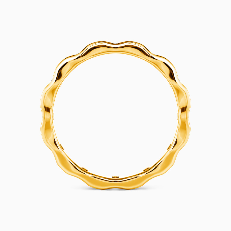"Timeless Tides" Classic Wedding Band