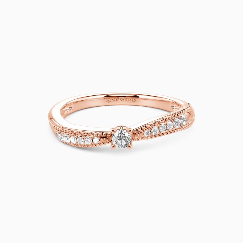 "Love Never Fades" Classic Wedding Band