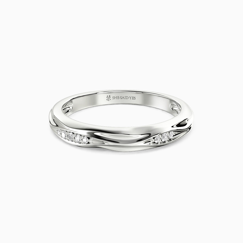 "The Ripples in My Heart" Classic Wedding Band