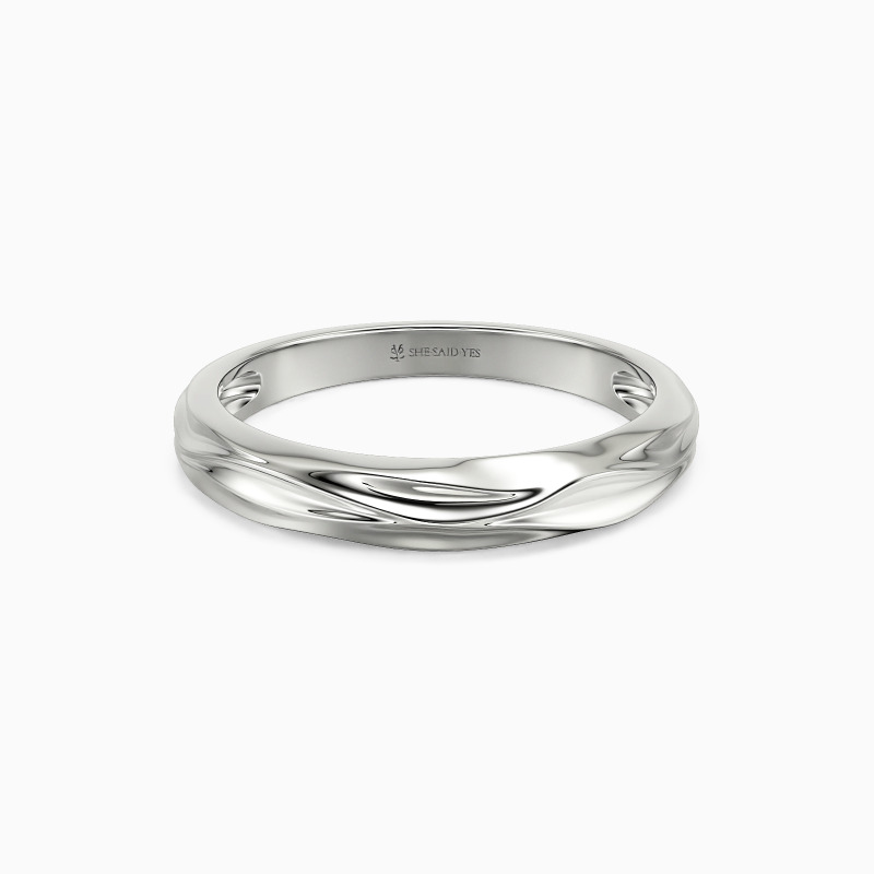 "The Ripples in My Heart" Men's Wedding Band