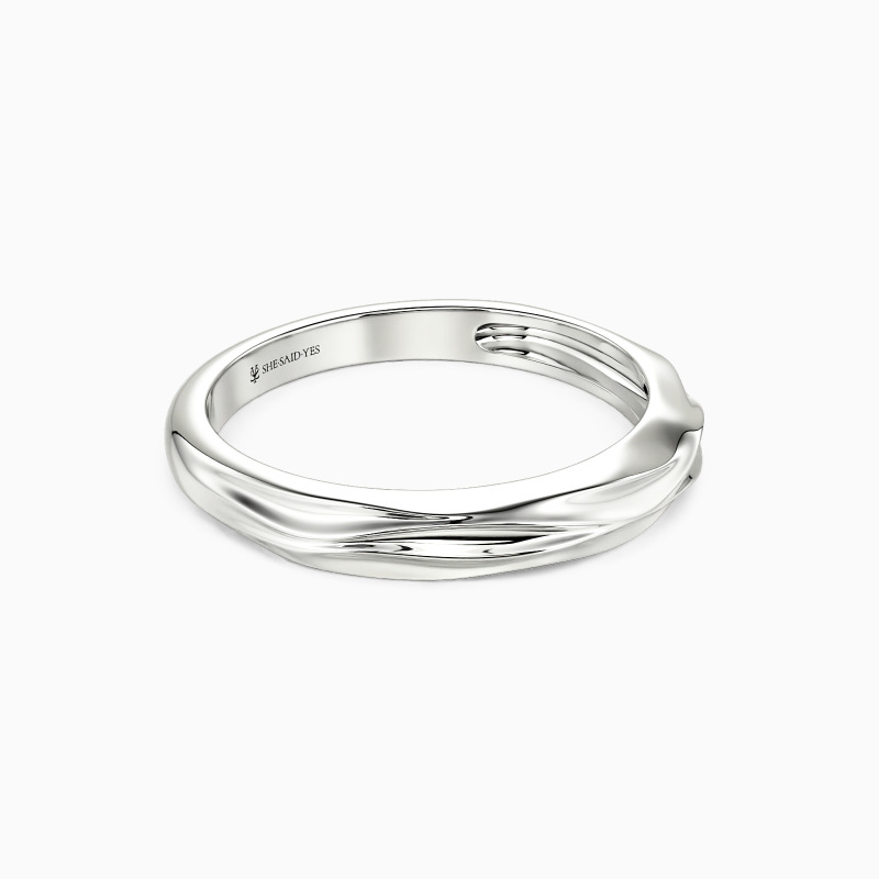 "The Ripples in My Heart" Men's Wedding Band