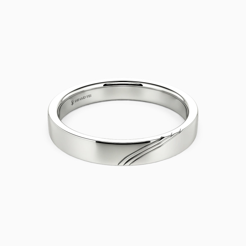 "Evermore & Alwaysmore" Men's Wedding Ring
